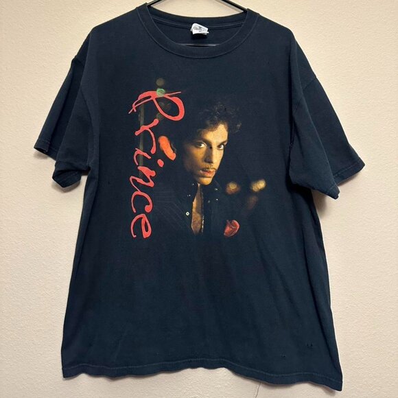 Anvil Other - Vintage Prince Musicology 2004ever Black Tour Tee